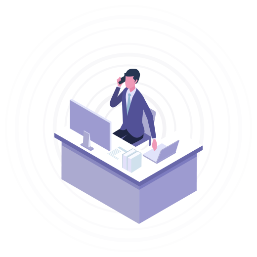 悩むビジネスパーソン